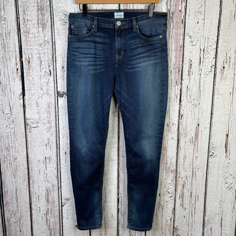 Hudson Jeans Women's Skinny soft stretch Jeans - Dark Blue sz 32